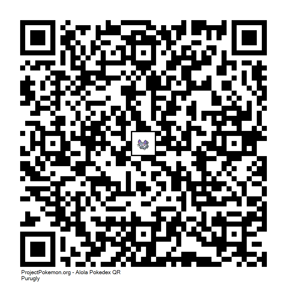 Cdigo QR de Purugly